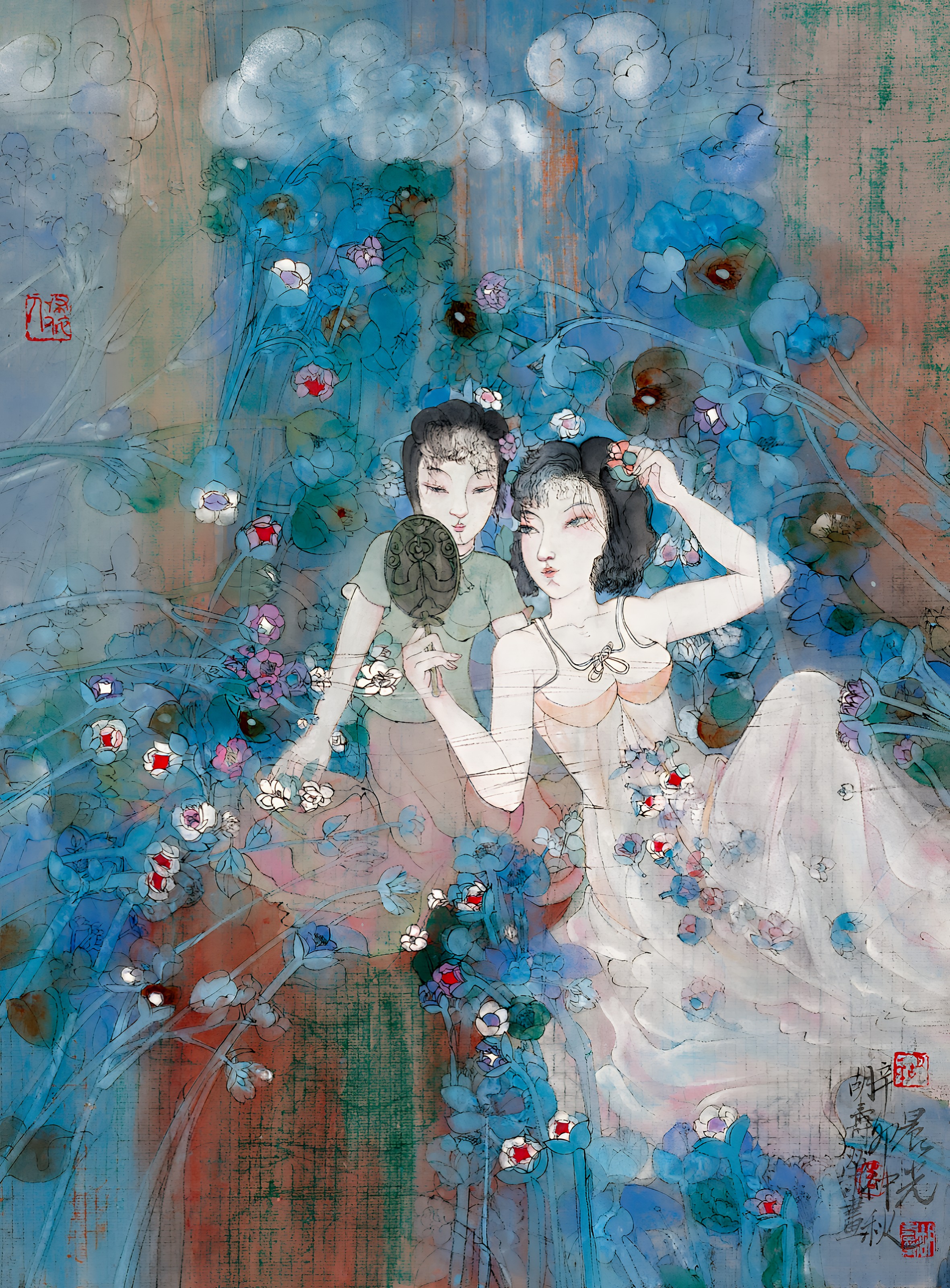 胡寿荣《晨光》