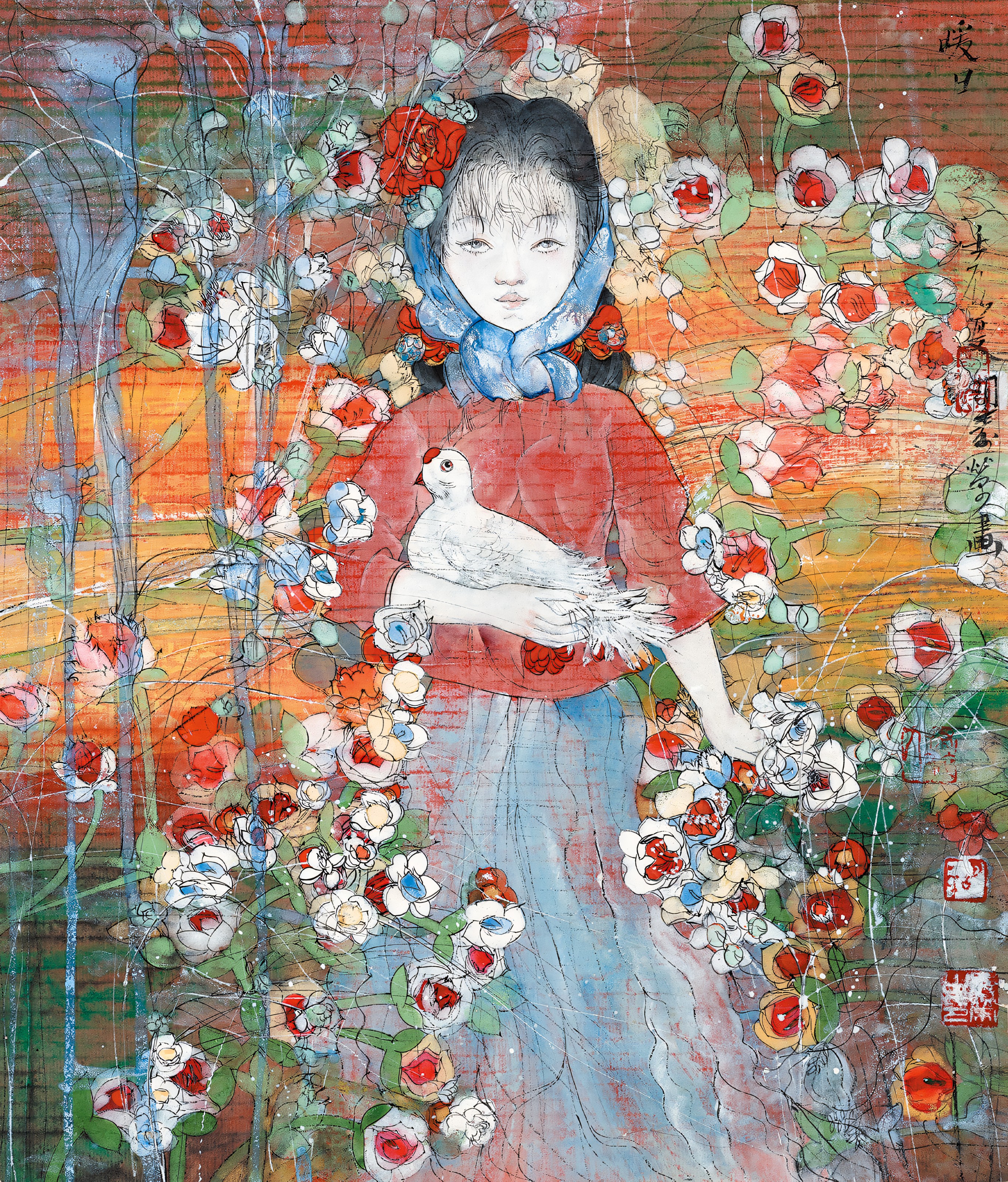 胡寿荣《暖日》